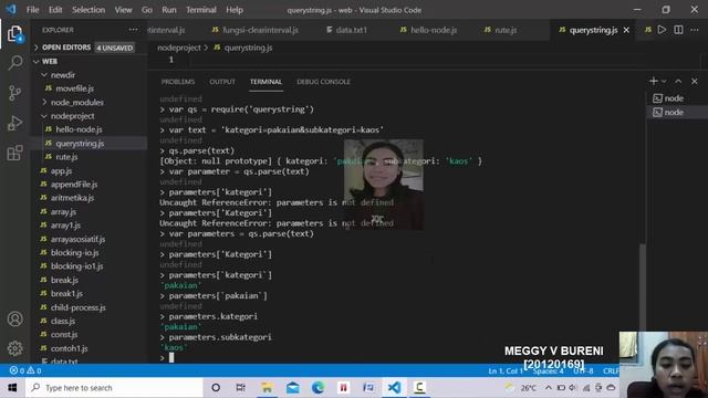 #24.Mendapatkan Query String dengan Node.js смотреть онлайн