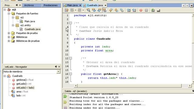 Oracle netbeans 6.9, JavaDoc смотреть онлайн