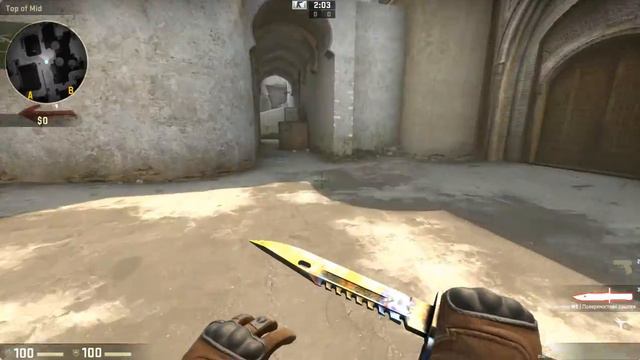 Самые красивые ножи cs go. смотреть онлайн