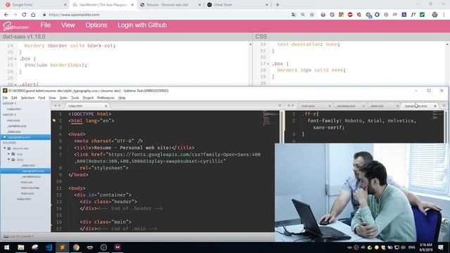 3-dars, 1-qism. Shaxsiy web sayt yaratish - SASS bn ishlash | Create personal web site - SASS смотреть онлайн