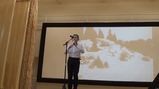 "Одинокий пастух"музыка Л.Шеферд, обработка Н.Птиченко исполняет Поветкин Даниил, 11 лет смотреть онлайн