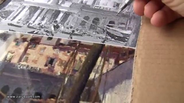 Как перенести изображения на холст. Часть 2 смотреть онлайн