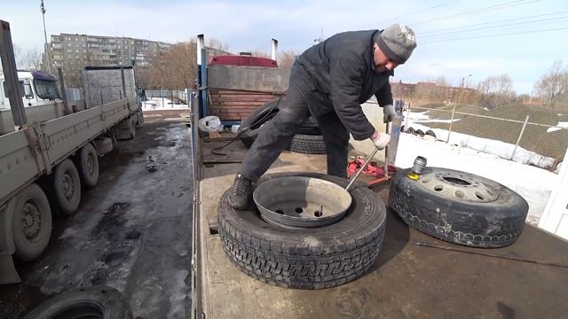 Новые шины! Проект супер Зил смотреть онлайн