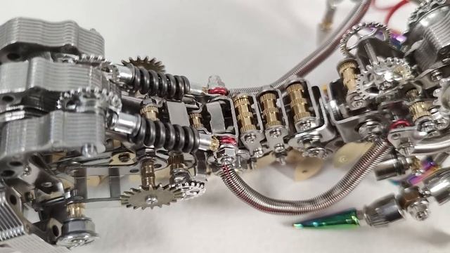 Mechanical Dragon made of 2030 metal parts | Magnetic Games смотреть онлайн