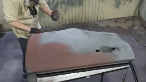 Шлифовка грунта на сухую.супер быстрый способ.одна деталь 5 минут