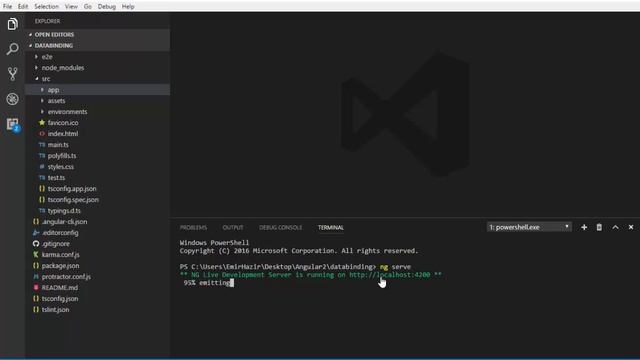 Angular2 Databinding (TR) 01 смотреть онлайн