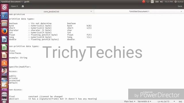 Java Tutorial 2 ( Understanding Data types and variables ) смотреть онлайн