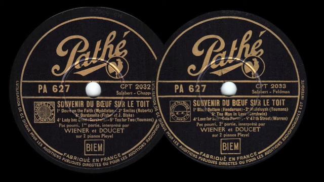 1933 Jean Wiener et Clement Doucet: Souvenir du Boeuf sur le toit Parts 1+2 смотреть онлайн