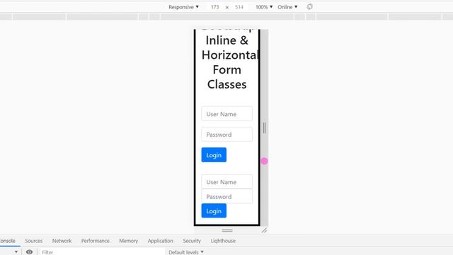 Bootstrap Inline & Horizontal Form Classes Tutorial in Hindi / Urdu смотреть онлайн