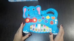 Видео обзор интерактивной игрушки "Пианино Знаний"