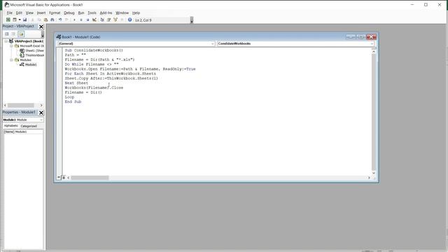 How to combine multiple workbooks into one using vba in excel смотреть онлайн