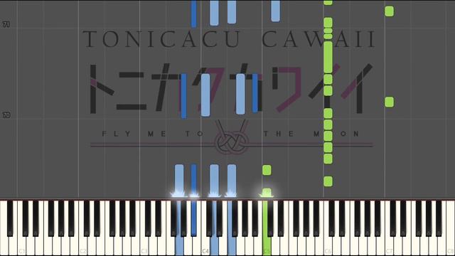 Koi no Uta but every note is a C - Tonikaku Cawaii / Tonikaku Kawaii OP FULL | a piano cover смотреть онлайн