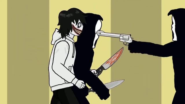 Jeff the killer vs ghost face рисуем мультфильмы 2 dc2 смотреть онлайн