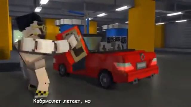 MINECRAFT STYLE Gangnam Style РУССКИЙ смотреть онлайн