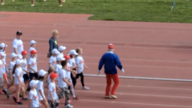 Парад спортивного праздника День РЖД 06.08.2017 г. смотреть онлайн