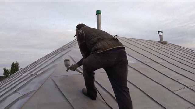 Ремонт дома в деревне ,Поднимаем дом с кален,Крыша не красилась 25 лет ,, смотреть онлайн