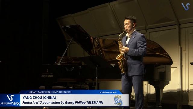 Yang ZHOU (China) plays Fantasie nº7 pour violon by G.P. Telemann смотреть онлайн