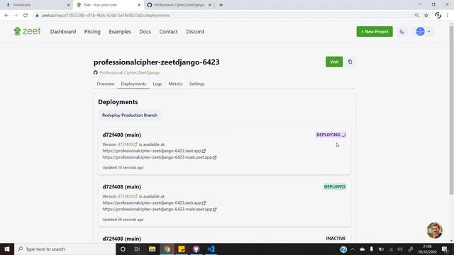 Free Django Website Hosting in 3 Minutes - Zeet Server - Easy Tutorial смотреть онлайн