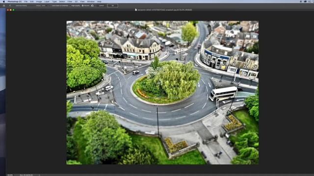 The Tilt Shift Effect in Photoshop смотреть онлайн