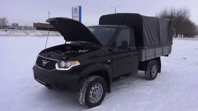УАЗ Карго Бортовой с тентом 2018 - Обзор.