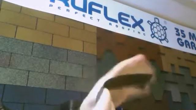 RUFLEX СБС-модиф. черепица против окисленной черепицы! смотреть онлайн