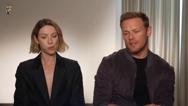 Outlander's Sam Heughan Declares Caitríona Balfe An Honorary Scot! | BAFTA