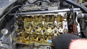 Замена маслосъемных колпачков BMW N46