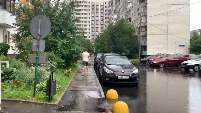 Меня накрыл грозовой фронт. Гроза в Москве. смотреть онлайн