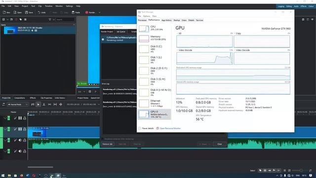 Windows 11, Windows 10 Task Manager Video Encode 0% Video Decode 0% смотреть онлайн