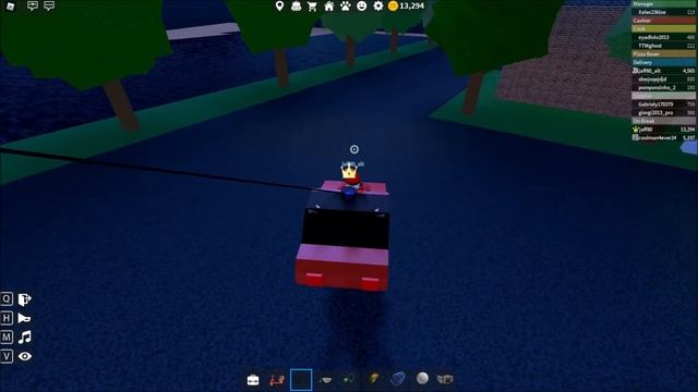 How To Make A Flying Car In Work At A Pizza Place! (Roblox) смотреть онлайн