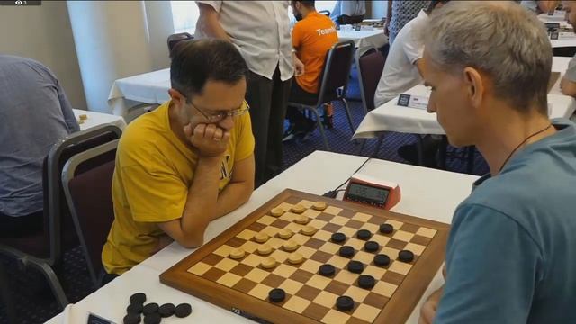 Vatutin - Chizhov. World Draughts Championship 2019 (blitz)