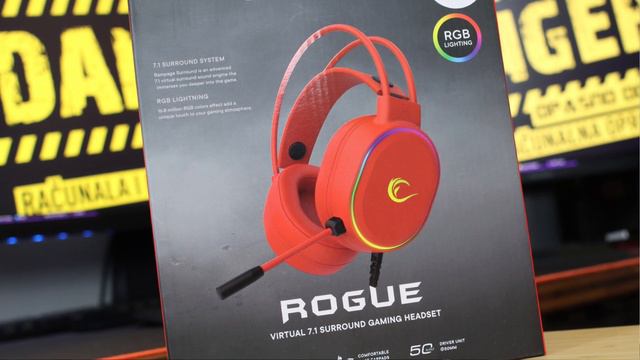 Rampage Rogue gaming slušalice sa 7.1 virtualnim ozvučenjem смотреть онлайн