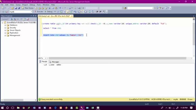6.What is unique,default,not null in database || Sql server 2012 Urdu/Hindi || смотреть онлайн