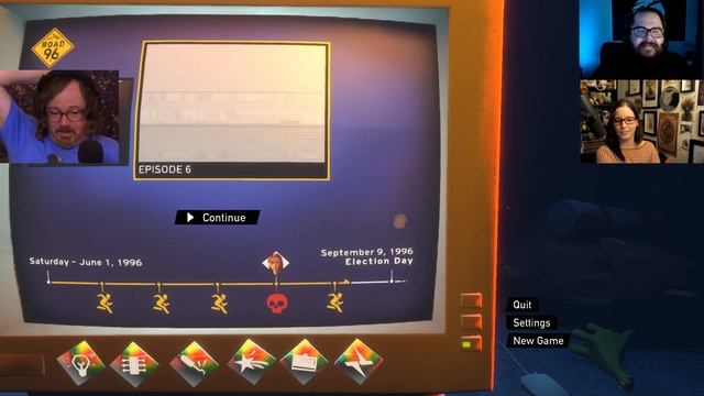 Aaron finishes the game! Was it a perfect run? | Road 96 | Stream VOD смотреть онлайн