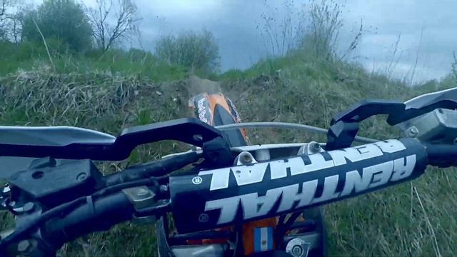 #мотовлог Кросач в эндуро ч.2. Трасса Туутари. KTM SXF250
