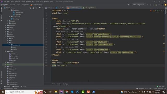 Setup Laravel & Vite | Job Portal Application | Laravel 9 | Advance Laravel | Part 2 смотреть онлайн