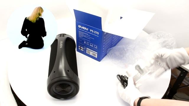 НИКС Компьютерный Супермаркет: видео про Компьютерные колонки SVEN PS-370 Black #1 смотреть онлайн