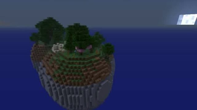 летающие острова в minecraft смотреть онлайн