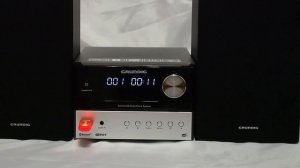 Звучание Grundig CMS 3000 в разных режимах