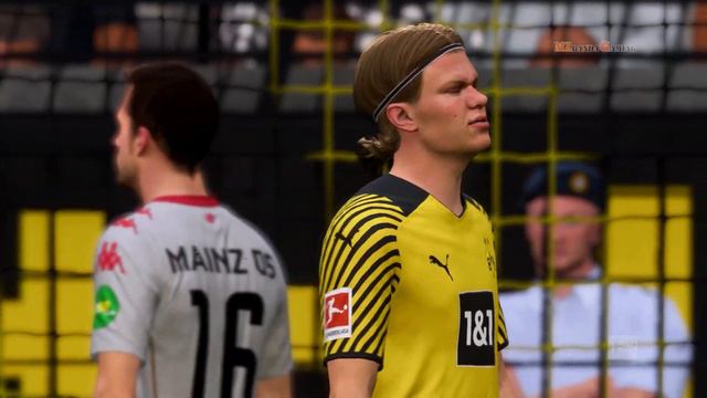 FIFA 22 - Borussia Dortmund vs Mainz 05 | Bundesliga 2021/2022 | Gameplay & Prediction смотреть онлайн