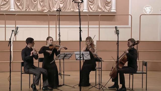 И.М. Гайдн Квартет для флейты, скрипки, альта и виолончели ре мажор, 2 часть