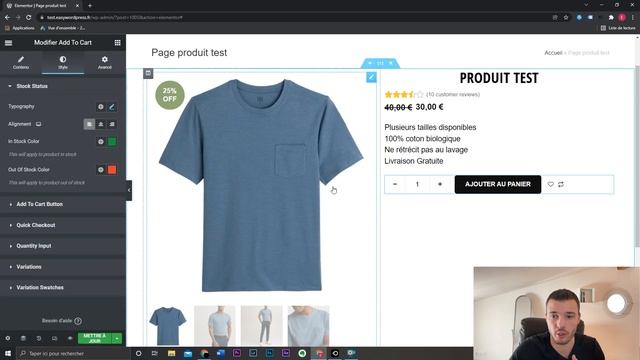 Créez vos pages produits avec Elementor GRATUITEMENT (pas besoin de version pro) смотреть онлайн