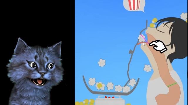 Эту ИГРУ могут ЗАБАНИТЬ! / Eating Simulator: Physics Food смотреть онлайн