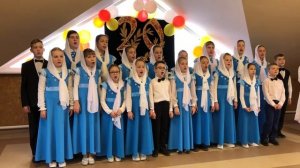 Неувядаемый цвет - хор «Поющее детство» 2018г.