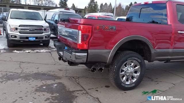 2018 Ford Super Duty F 350 SRW Pickup King Ranch B52630 смотреть онлайн