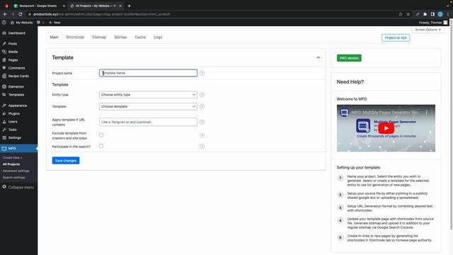How to Generate MPG Pages From Elementor Template смотреть онлайн