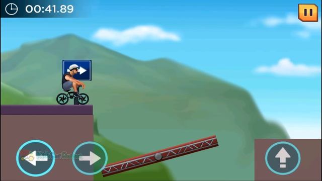 Bike Racing Games - Crazy Wheels - Gameplay Android free games - extreme game смотреть онлайн