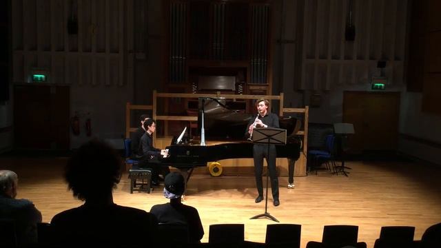 BCU | Festival Parisien | Poulenc Sonata for Clarinet and Piano, FP.184 (1962) | Part 2 смотреть онлайн