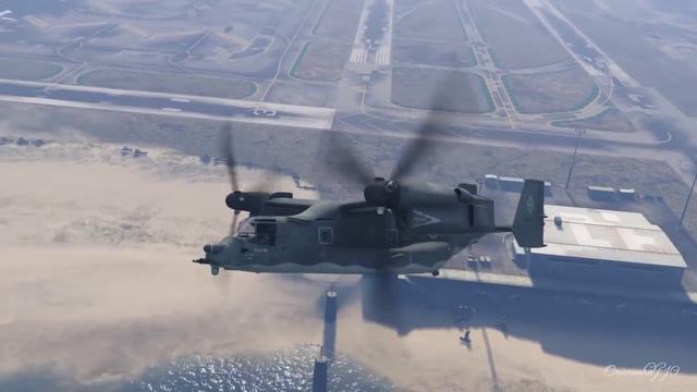 GTA V - Bell Boeing V-22 Osprey смотреть онлайн