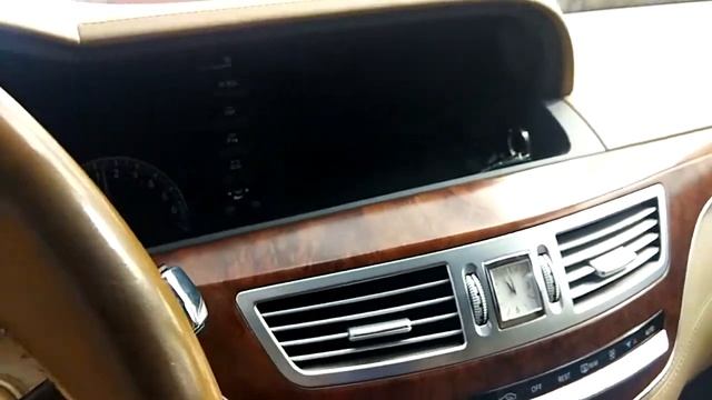 Неисправность в  мультимедиа COMAND, Мерседес W221 S500